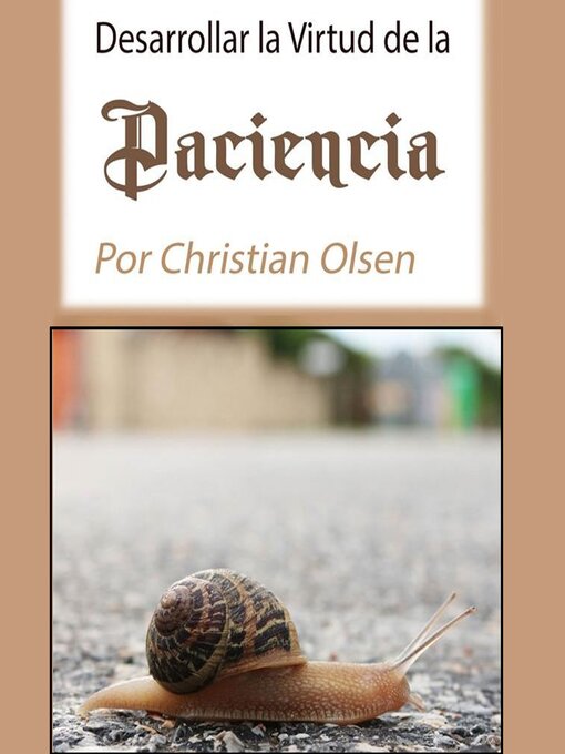 Title details for Paciencia by Christian Olsen - Available